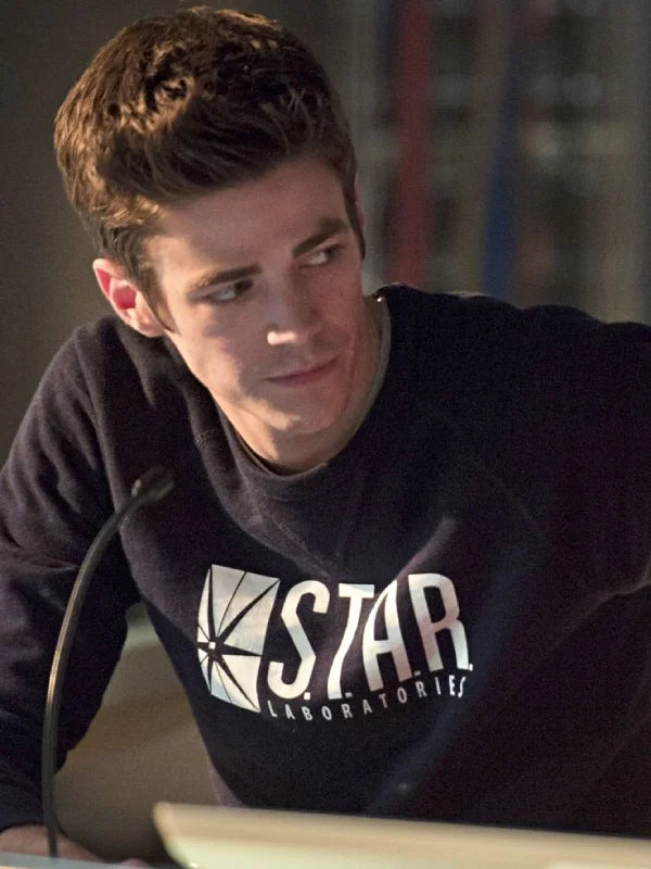 Star Labs Black Sweatshirt Barry Allen
