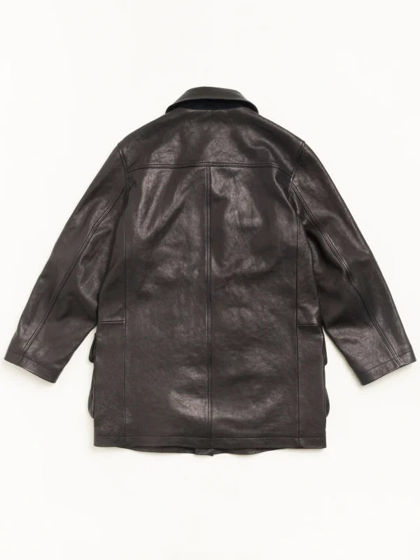 Stussy Leather Fireman Jacket