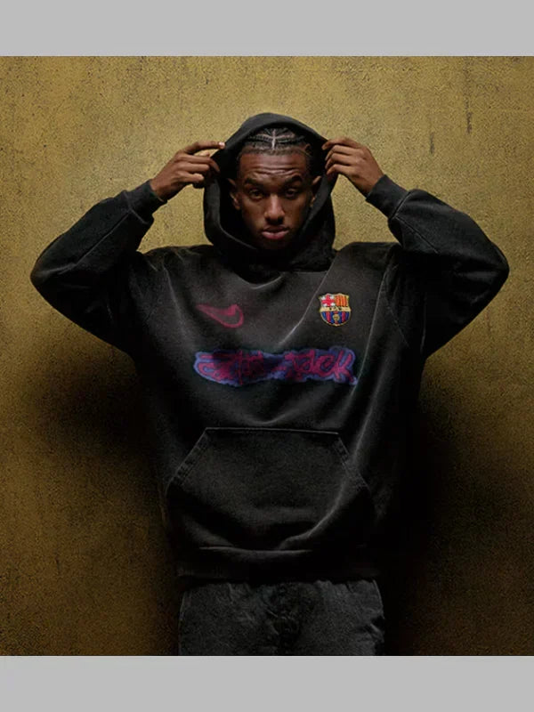 Travis Scott FC Barcelona Hoodie Cactus Jack