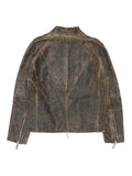 VIVET Raglan Leather Jacket