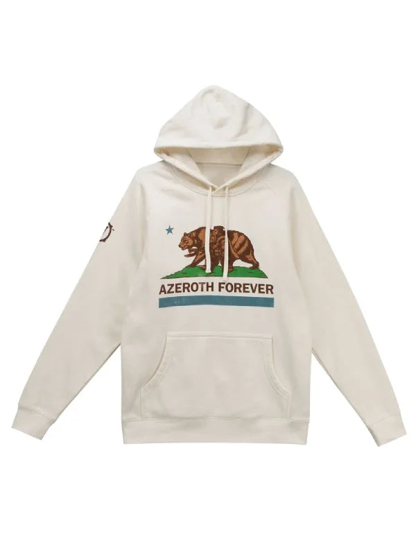 World of Warcraft Azeroth Forever Hoodie White