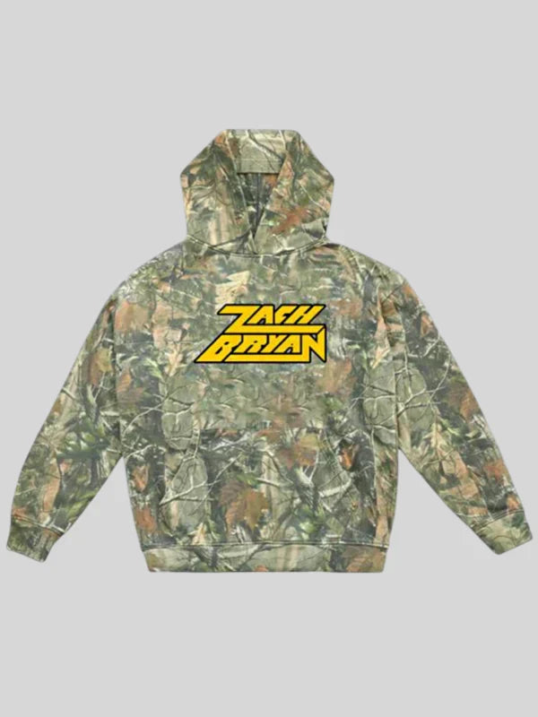 Zach Bryan Camo Hoodie