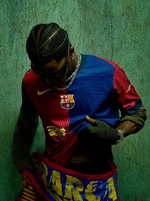jersey barcelona travis scott