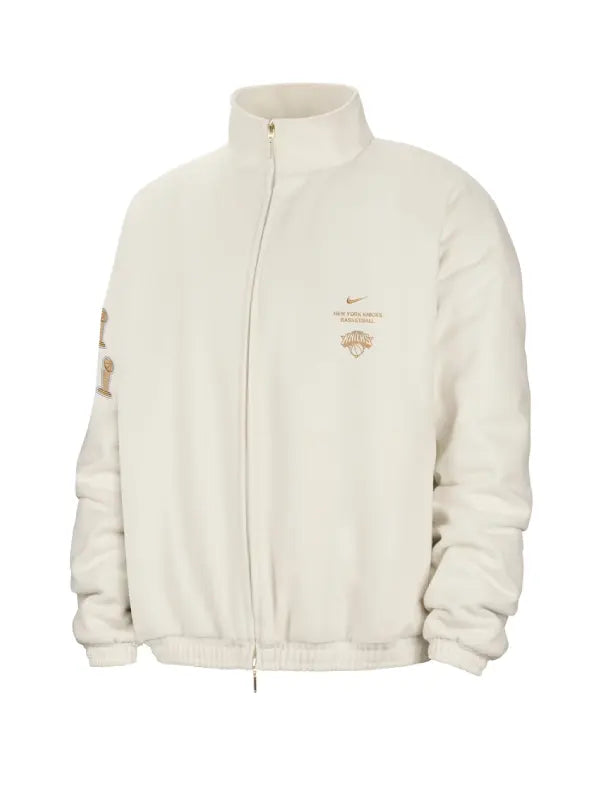 nike knicks banner night jacket